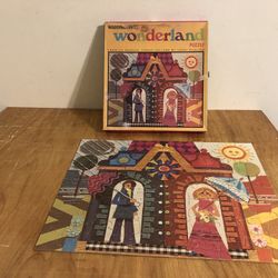 Vintage Waddingtons Wonderland Jigsaw Puzzle Janet Rawlings Complete #546