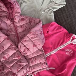 Toddler Girl Jackets 3-pieces Size 5T