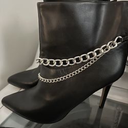 Women’s Bootie Heels 3” Shoes Size 10 Worn Once