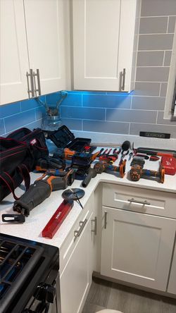 Rigid Power Tool & crescent hand Tool set