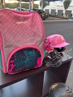 Kids softball equipment