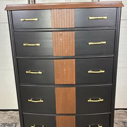 Beautifully refinished modern dresser - solid, stylish, and ready for your home. Professionally refinished in a
