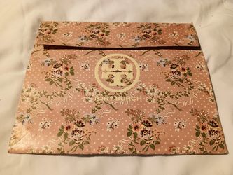 TORY BURCH RESEALABLE VELCRO GIFT BOX ENVELOPE BAG