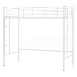 Metal Loft Twin Size Bed