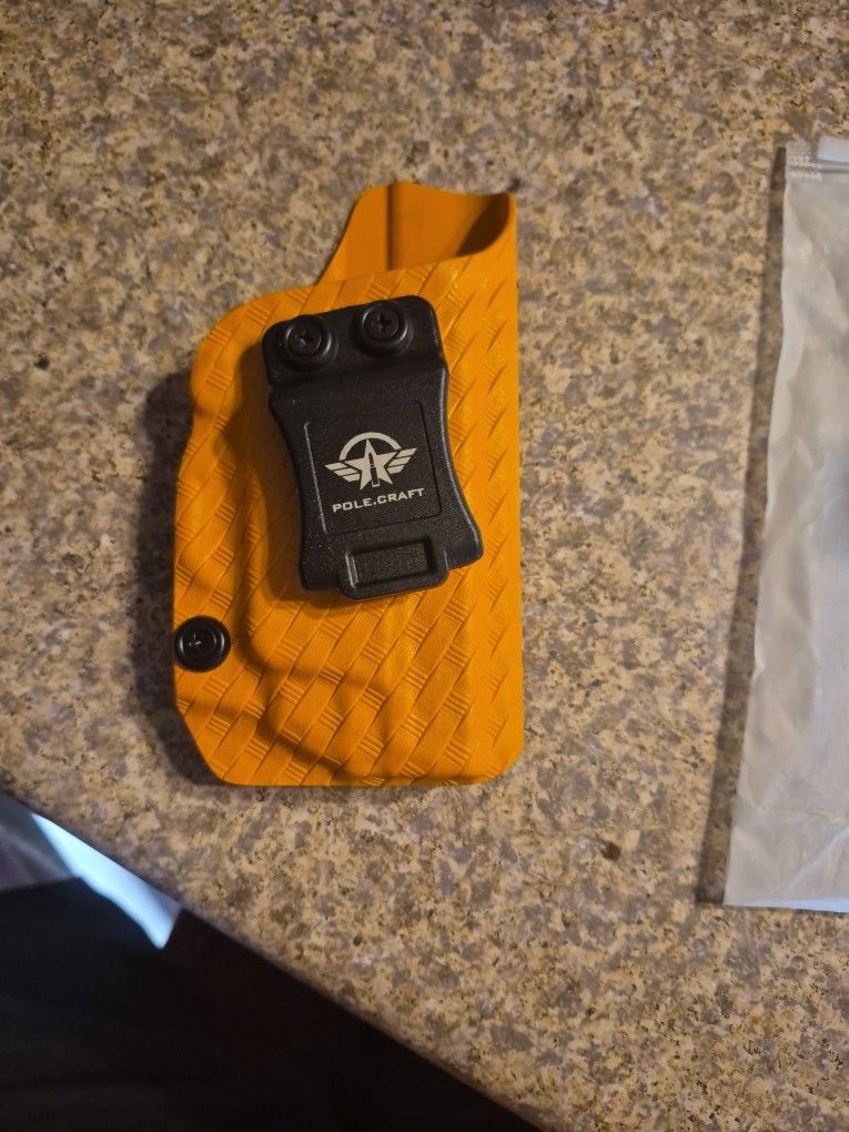 Pole.craft Right Hand Orange Holster