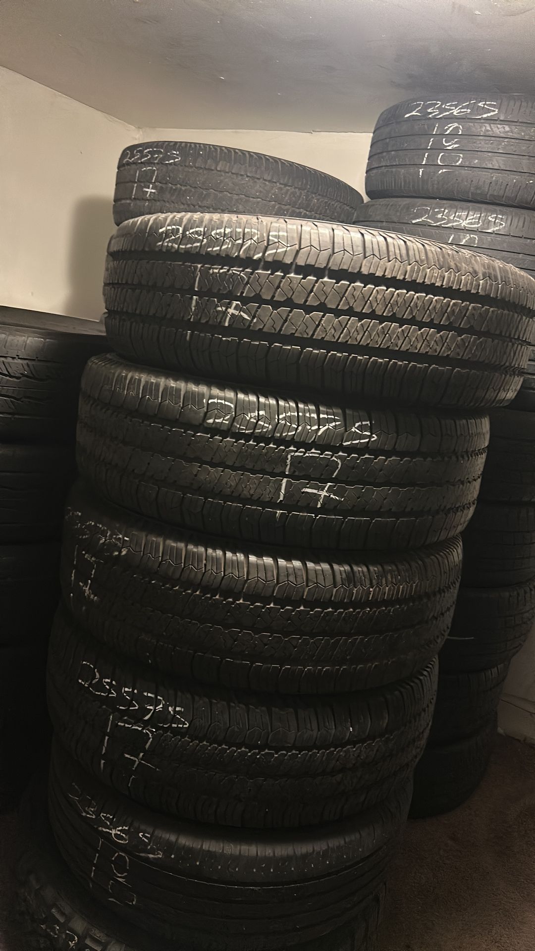 Set of 255/75/17 Goodyear