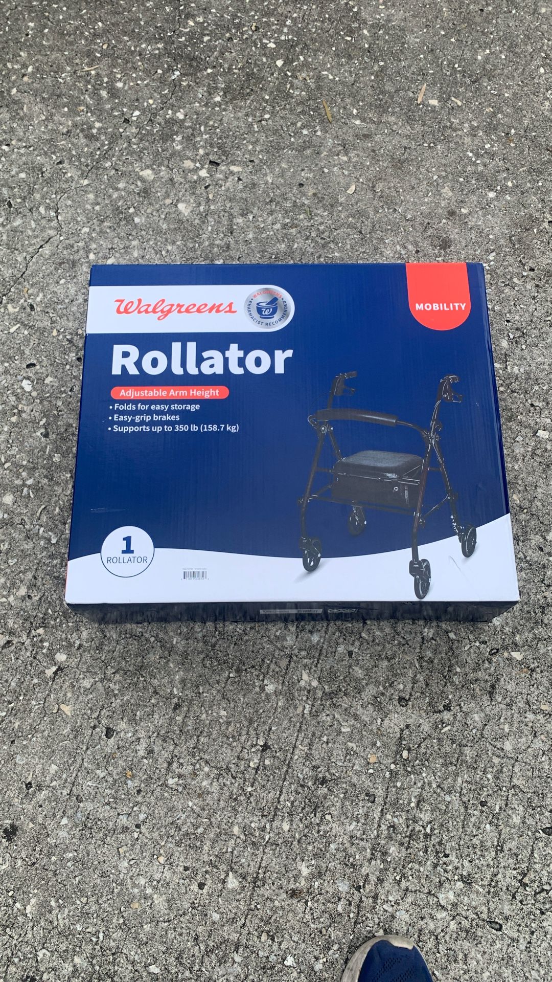 Rollator Mobility Chair Great Deal Paid 124.99