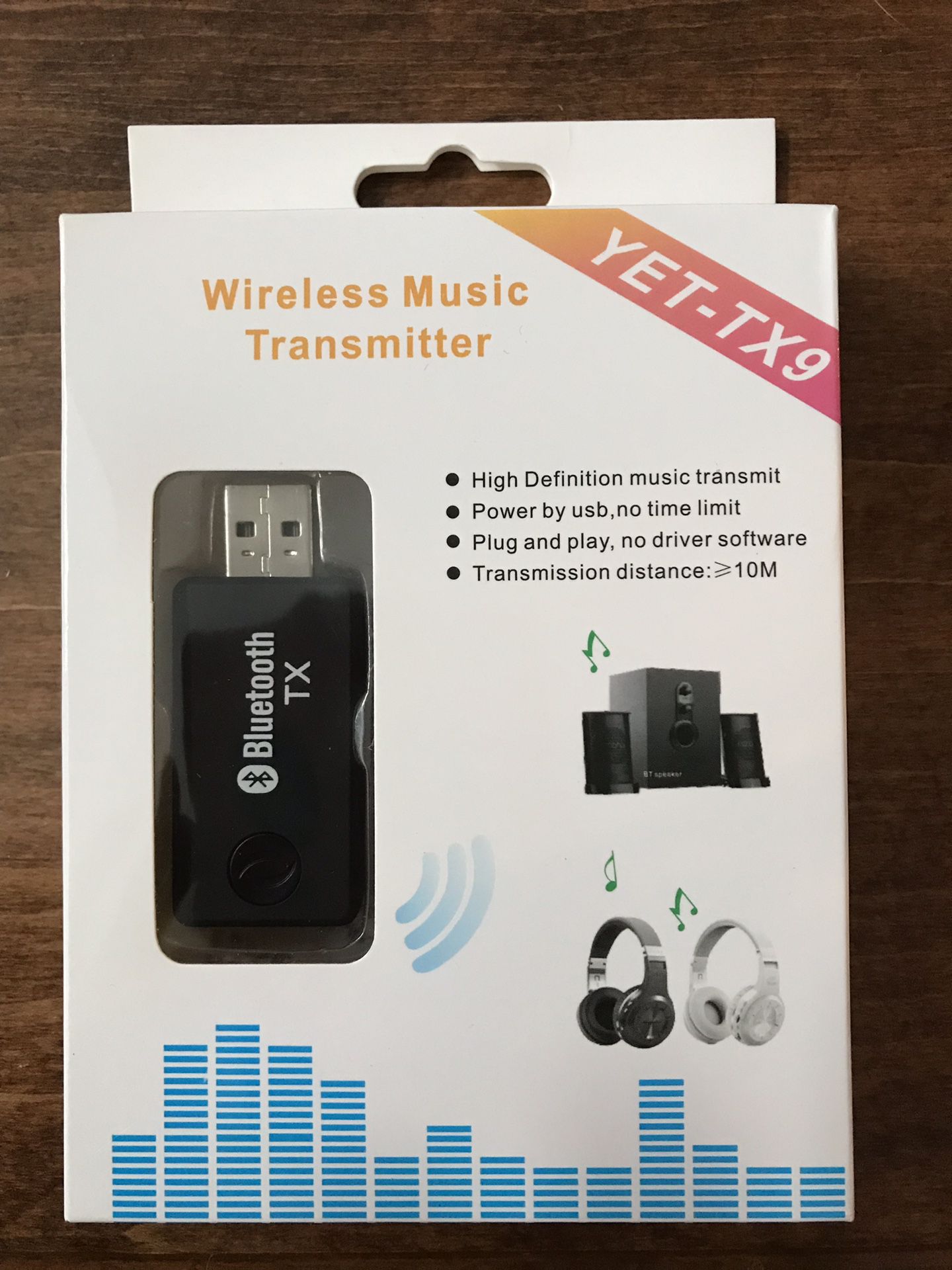 Wireless Headphone Bluetooth Transmitter