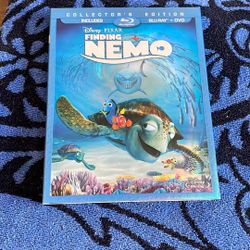 Finding Nemo Blu Ray New 3 Disc