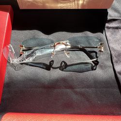 Title: Premium Rimless Gold & Light Tint Eyewear – Full Collector’s Set