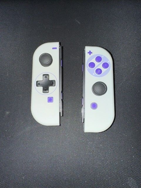 Custom SNES joy cons