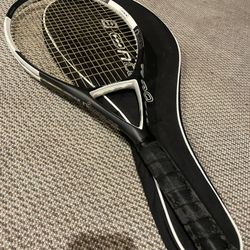 Set Of 2 Tennis Rackets With Bag Wilson Code 6 And Head Ti Conquest