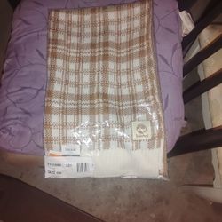 Timberland Plaid Scarf 