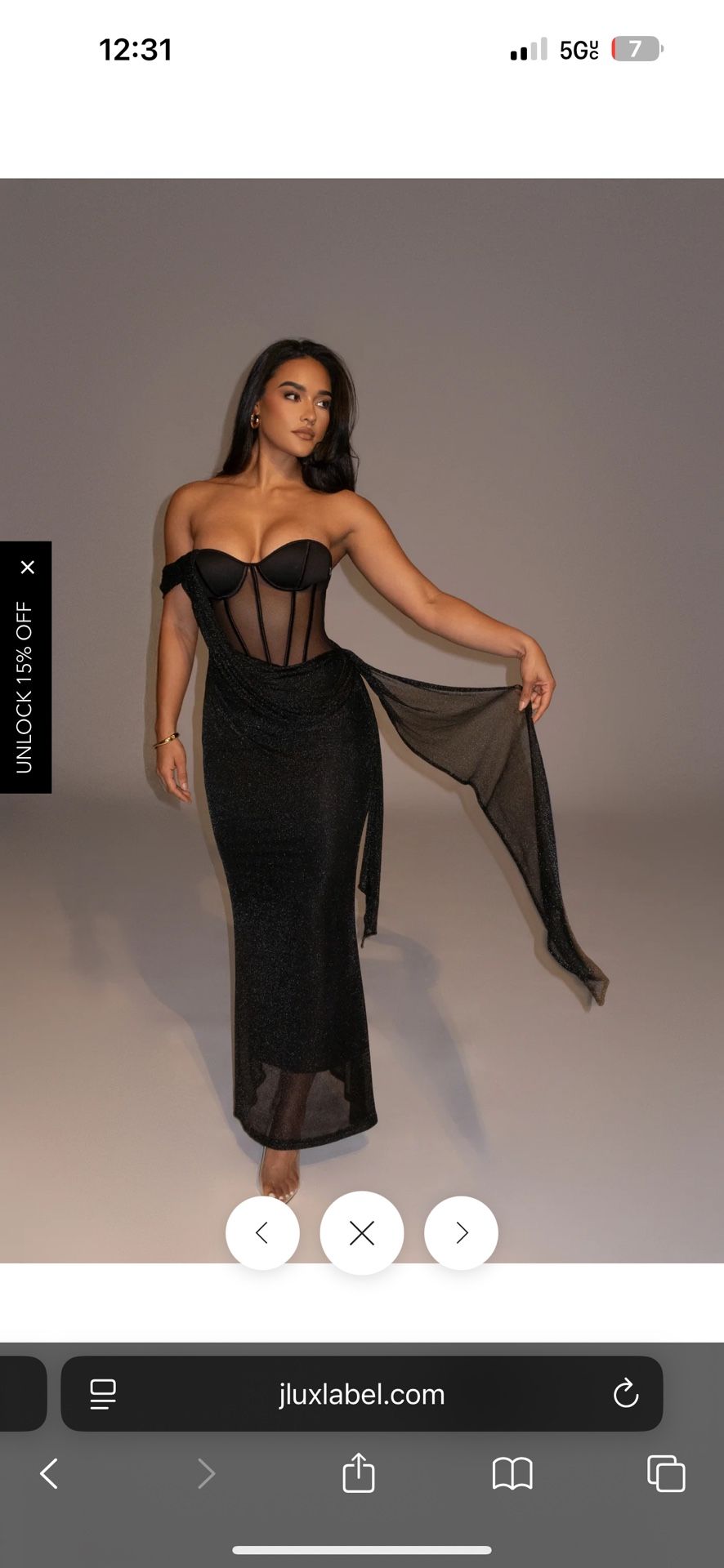 Formal Black Dress