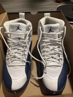 Air Jordan 12 Retro White/French Blue Size 9.5 Men’s
