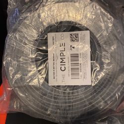 Black, High Speed RG6 Coax , High Frequency Coaxial Cable 