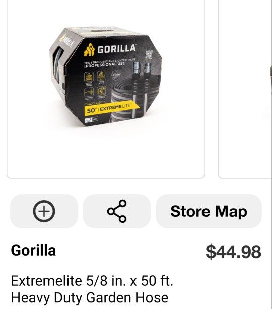 50ft gorrilla flex hose