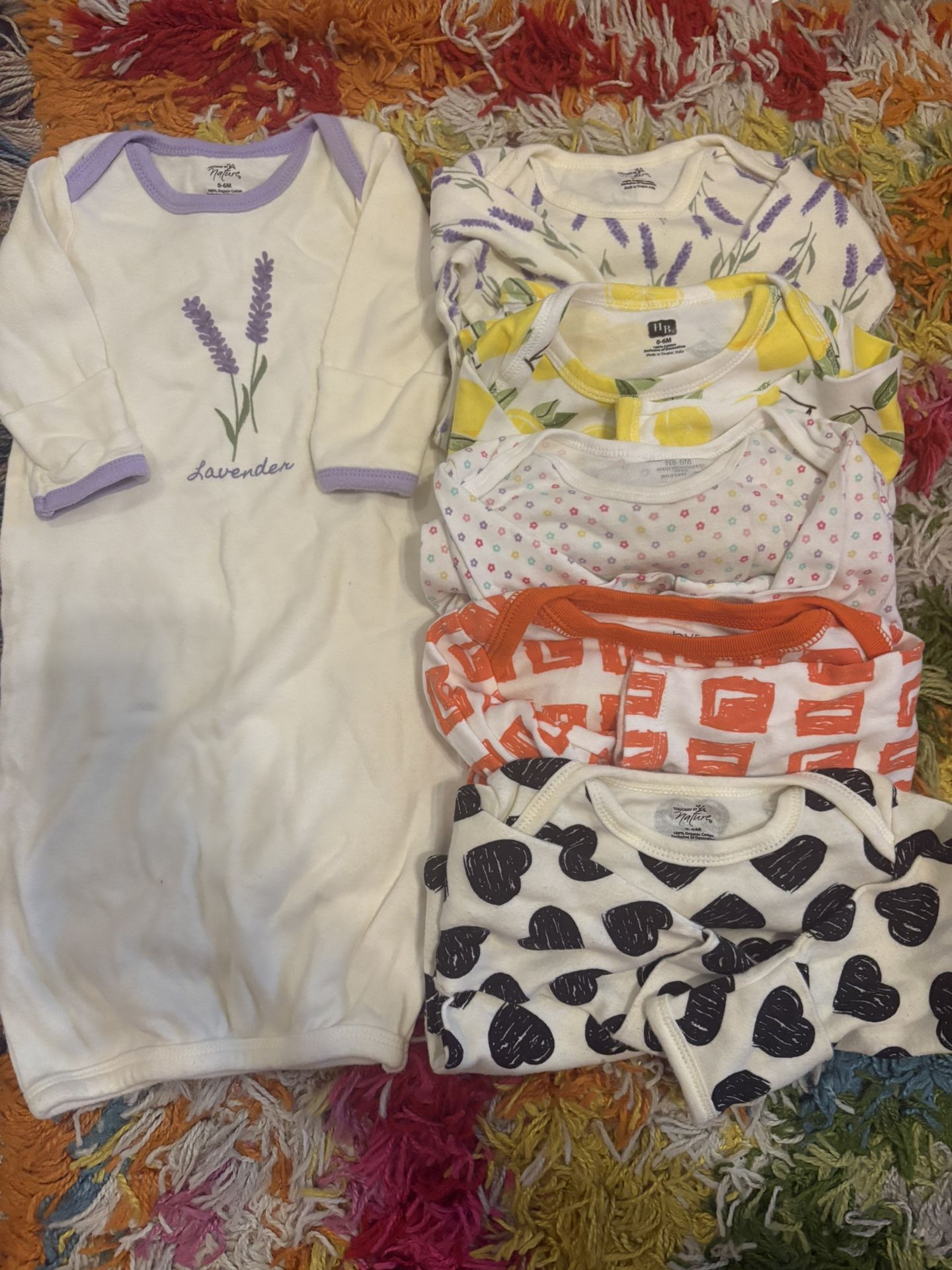 Baby Infant Pajama Nightgown Haul! 0-6 Months