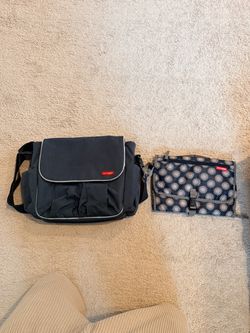 Skip Hop Diaper Bag + Changing Station