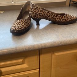 Cheetah Print Low Heels