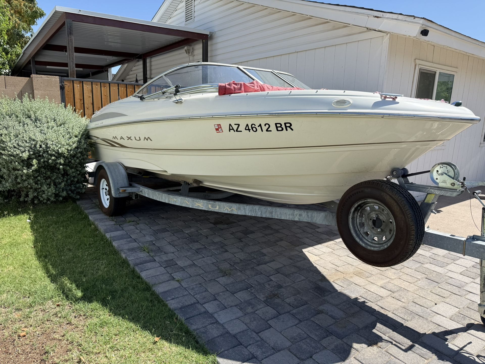2001 Maxum 1800sr Lake Ready