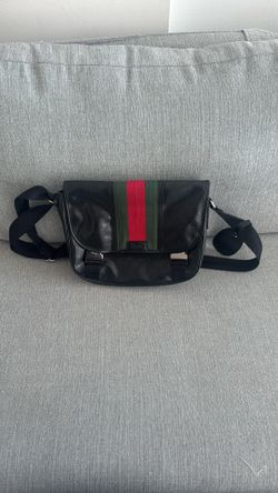 GUCCI Fiat 500 Double Buckle Messenger Bag