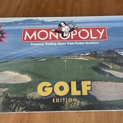 Monopoly Game Golf Edition 