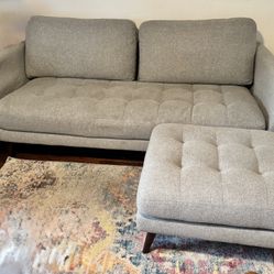 Couch, Ottoman And Loveseat