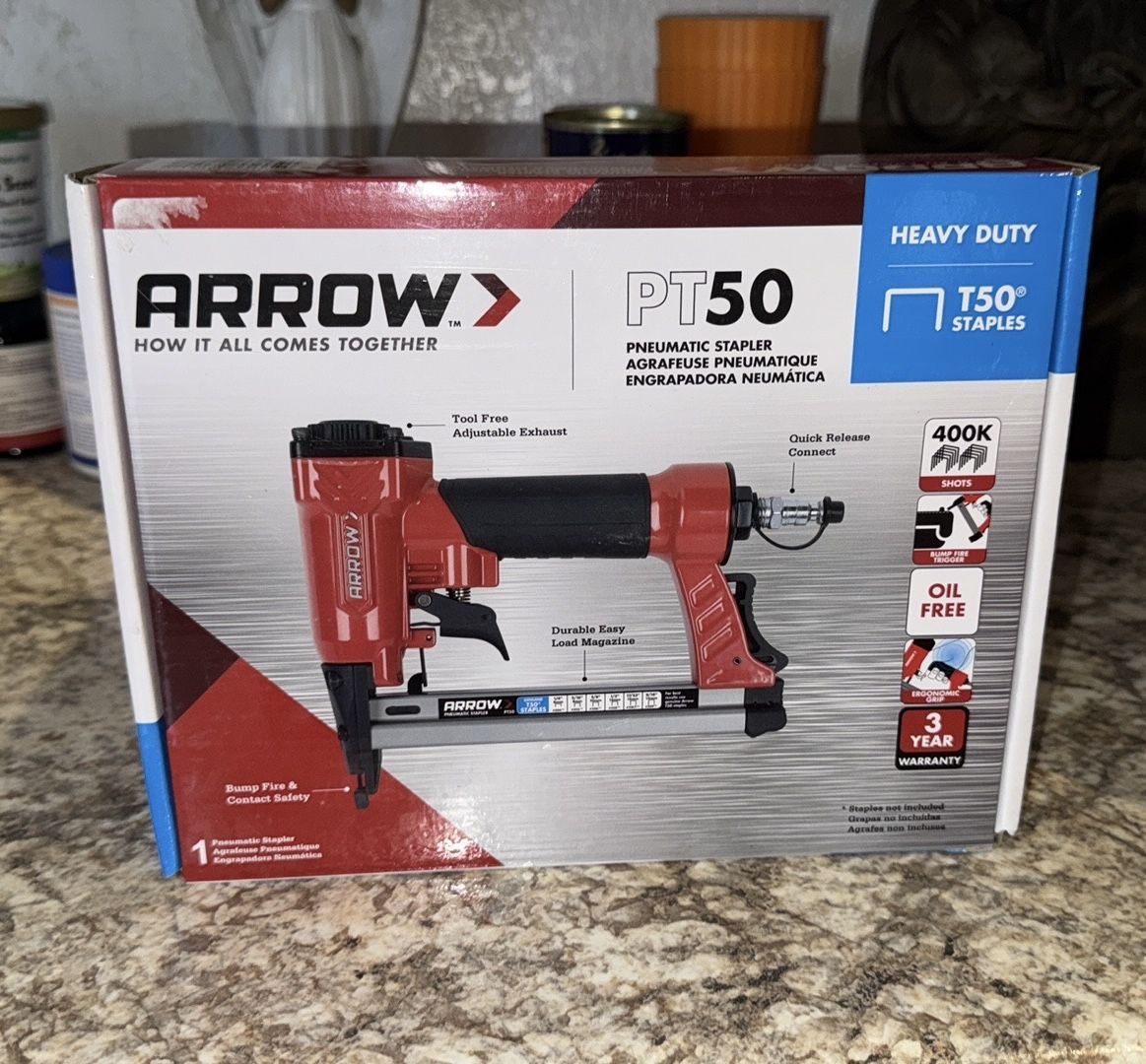 Arrow Finish Stapler (new) (Read ad before messaging) (3 available price is each)
