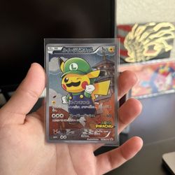 Pikachu Luigi “Poncho”