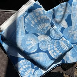 New Blue Sea She’ll Outdoor Fabric