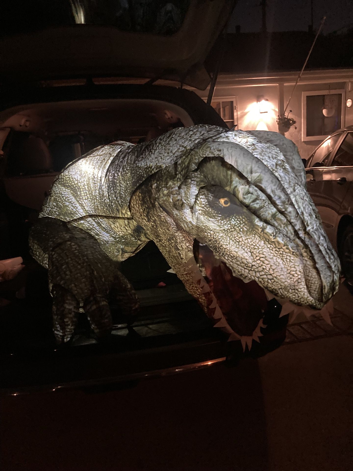 Halloween Trunk Or Treat Dinosaur