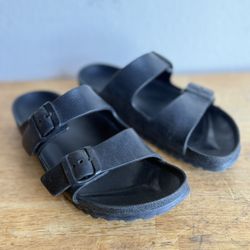 Black Birkenstocks