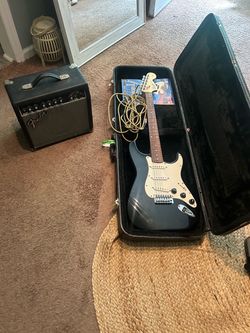 Guitar and amp