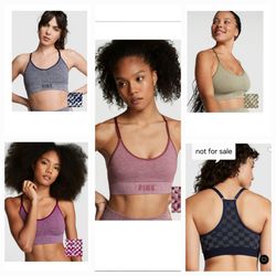 New Victoria Secret Pink Racerback Sports Bras Size XXL $10 Each