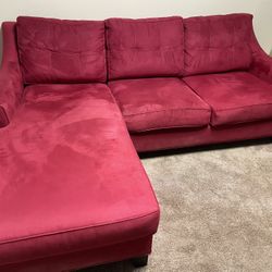 The Comfy Red Couch