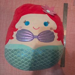 Little mermaid squishmallow
