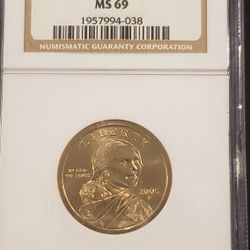 2005 P SMS $1 NGC Certified MS 69