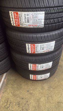 Kumho Ecsta Sport A/S 225/50 ZR17 Tires – Set of 4