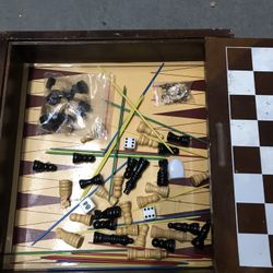 Antique Wood Game Board