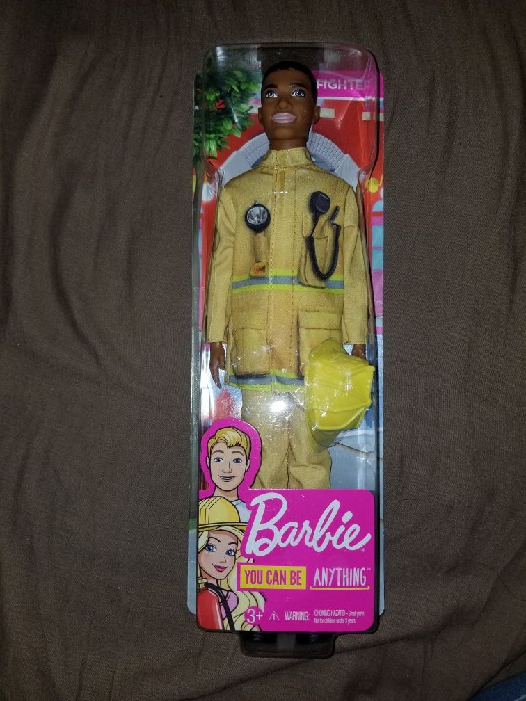 Barbie firefighter ken
