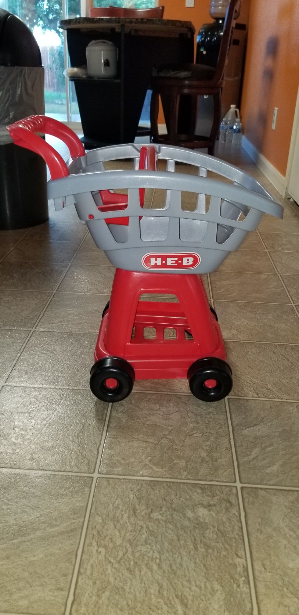 HEB Play Shopping Cart Kids Shopping Cart Toy Shopping Basket