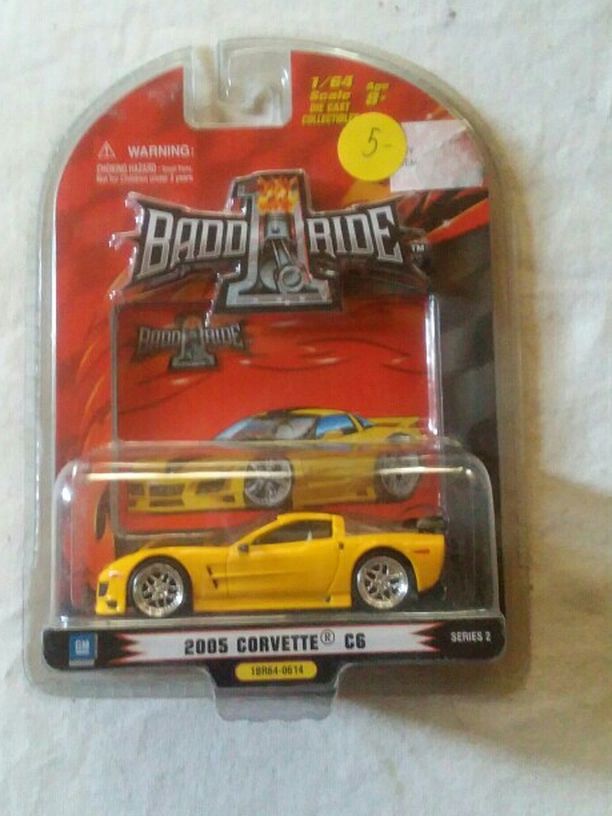 Badd Ride Corvette Toy Car