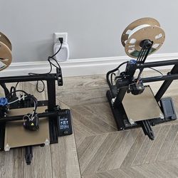 Two Ender 3 v2 Neo 3D printers