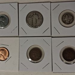 VINTAGE U.S.  COIN COLLECTION 