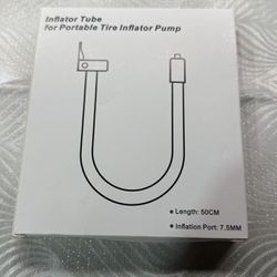 Inflator Tube For Portable Tire Inflator Pump