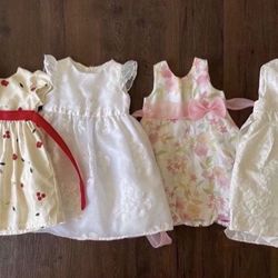 Girls Dresses 3-5Y Like New 