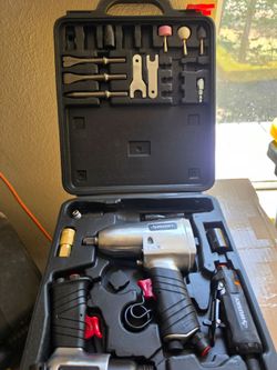 Husky compressor and tools