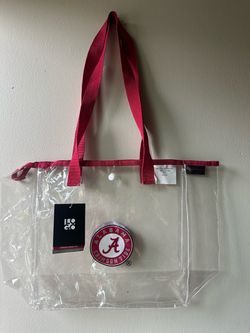 Alabama Crimson Tide Clear Stadium Tote Bag