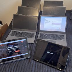 LOT OF TOUCHSCREEN CHROMEBOOKS GREAT DEALS